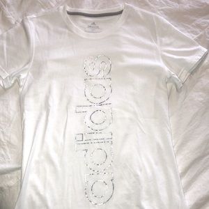 adidas logo tee